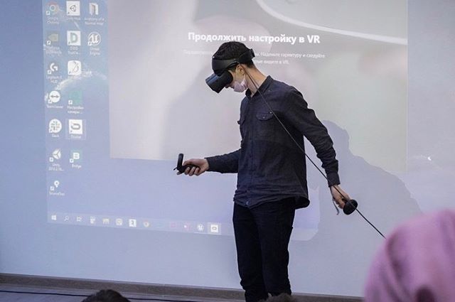 На площадке Хайпарка ГГНТУ состоялся Хакатон для программистов в области VR и AR